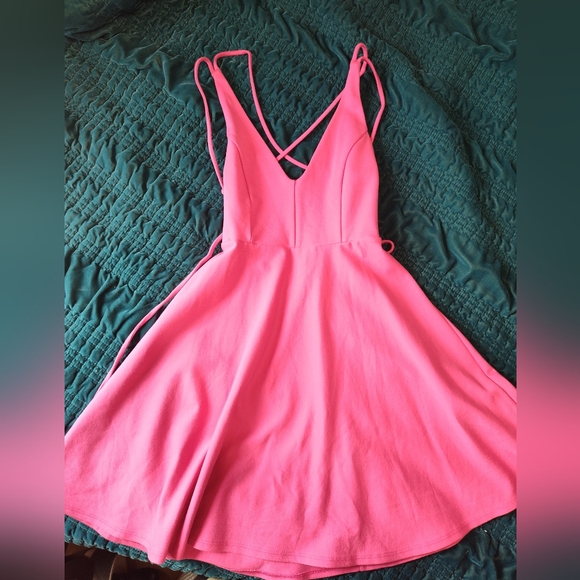 Hollister Dresses & Skirts - Hollister Hot Pink Mini Dress
